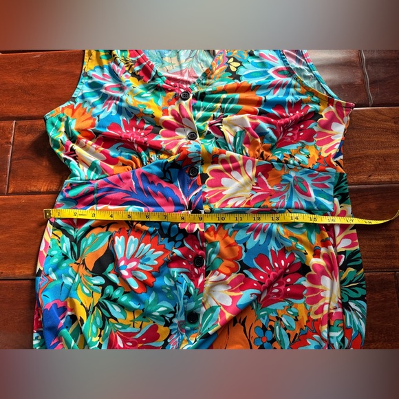 MSK Colorful Floral Maxi Dress - Picture 7 of 7